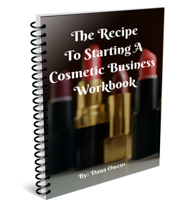 Starting a Cosmetic Business Workbook(Hard Copy)